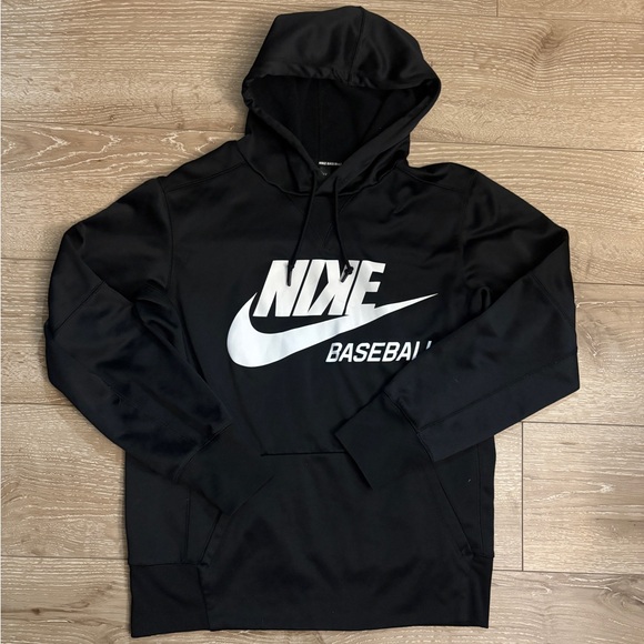 Nike Other - Nike Black and White Baseball Hoodie